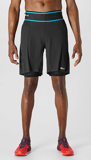 Шорты мужские Salomon S/Lab Short 9 Black - Фото 3 большая
