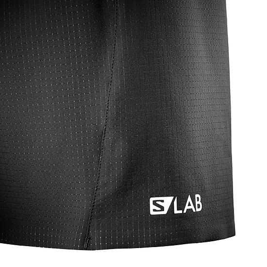 Шорты мужские Salomon S/Lab Short 9 Black - Фото 6 большая