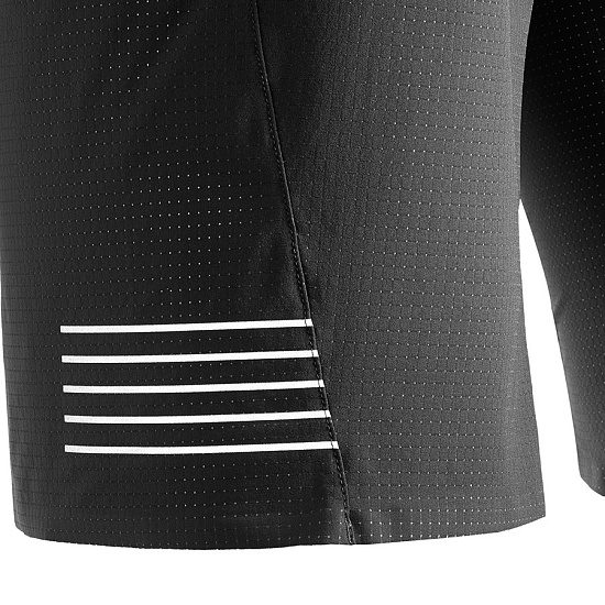 Шорты мужские Salomon S/Lab Short 9 Black - Фото 7 большая