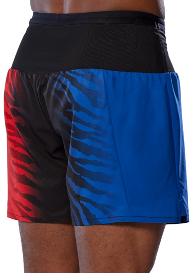 Шорты мужские Mizuno Multi Pocket Oni Red/Oni Blue - Фото 4 большая