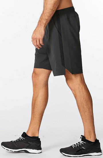Шорты мужские 2XU Motion 8 Inch BLK/BLK - Фото 4 большая