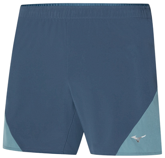 Шорты мужские Mizuno Alpha 5.5 Vintage Indigo - Фото 1 большая