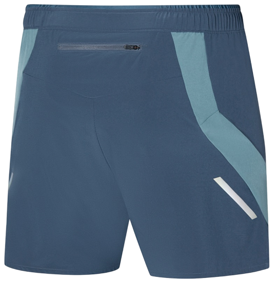 Шорты мужские Mizuno Alpha 5.5 Vintage Indigo - Фото 4 большая