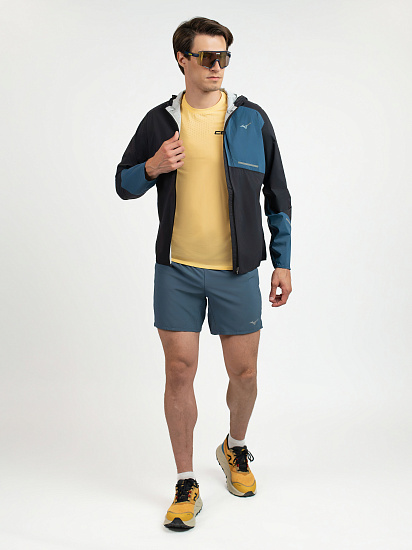 Шорты мужские Mizuno Multi Pocket Vintage Indigo - Фото 6 большая
