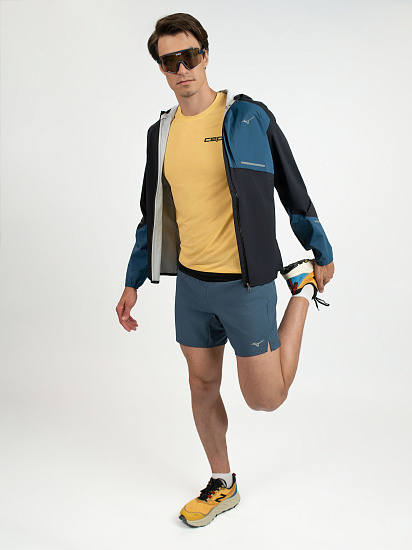 Шорты мужские Mizuno Multi Pocket Vintage Indigo - Фото 7 большая