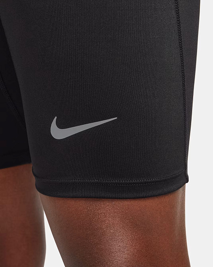 Шорты мужские Nike Dri-FIT Fast Bf Half Black/Reflective Silver - Фото 4 большая