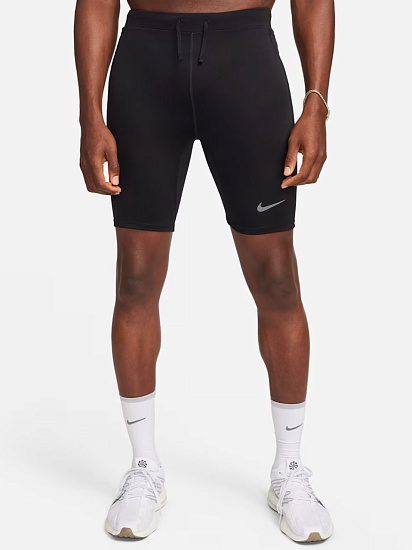 Шорты мужские Nike Dri-FIT Fast Bf Half Black/Reflective Silver - Фото 6 большая