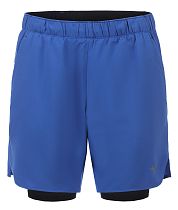 Шорты мужские Mizuno Core 7.5 Inches 2In1 Princess Blue