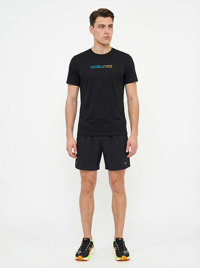 Шорты мужские Mizuno Core 5.5 Inches Black - Фото 3 большая