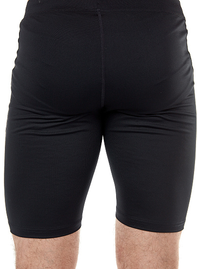 Шорты мужские Nike Power Tight Half Fast Black/Reflective Silv - Фото 6 большая