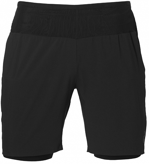 Шорты мужские ASICS 2-N-1 Черный - Фото 1 большая
