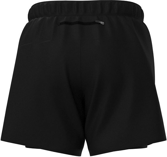 Шорты мужские Mizuno Core 5.5 Inches 2In1 Black - Фото 4 большая