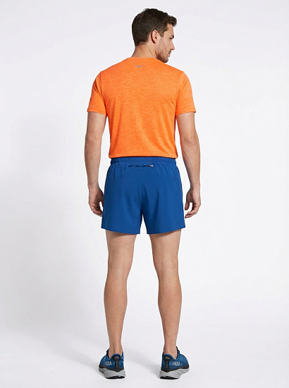 Шорты мужские Mizuno Core 5.5 Inches 2In1 Princess Blue - Фото 6 большая