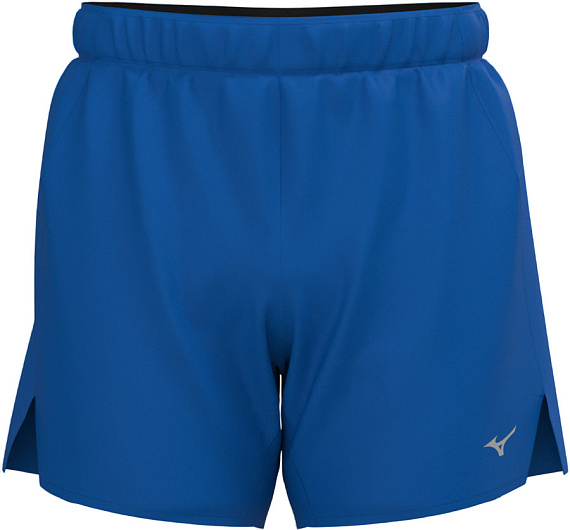 Шорты мужские Mizuno Core 5.5 Inches 2In1 Princess Blue - Фото 1 большая