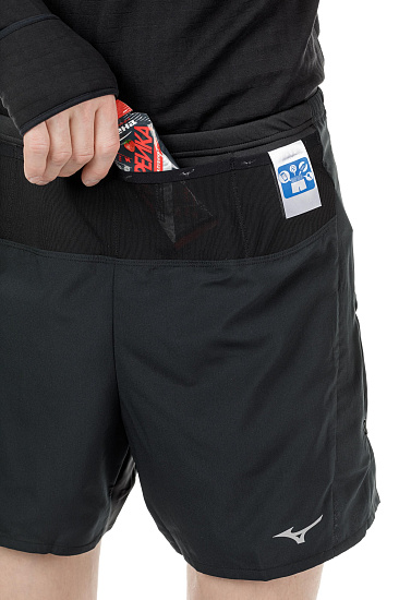 Шорты мужские Mizuno Hineri Multi Pocket Чер - Фото 7 большая