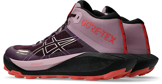 Кроссовки женские ASICS Gel-Trabuco Mt Gtx Dark Aubergine/Taro Purple - Фото 3 большая