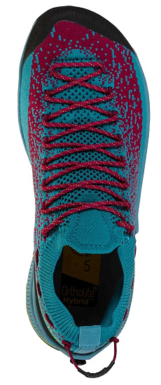 Кроссовки женские La Sportiva TX2 Evo Topaz/Red Plum - Фото 4 большая
