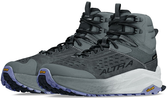 Кроссовки женские Altra Olympus 6 Hike Mid Gtx Dark Blue - Фото 4 большая
