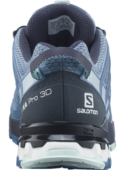 Кроссовки женские Salomon Xa Pro 3D V8 Ashley Blue/Ebo - Фото 6 большая