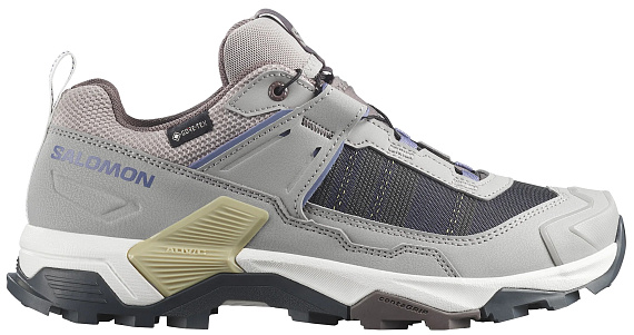 Кроссовки женские Salomon X Ultra 5 Gtx Paloma/Dark Gull Gray/Heron - Фото 1 большая