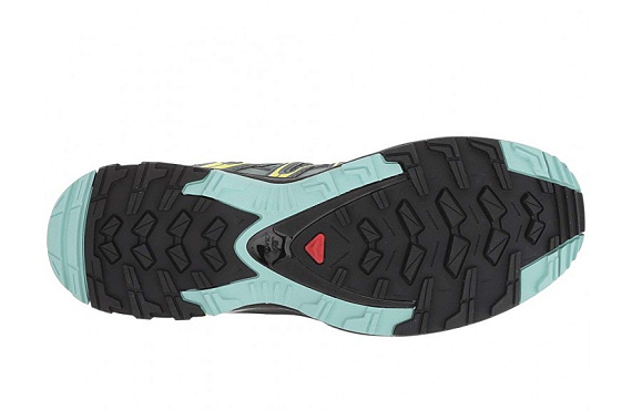 Кроссовки женские Salomon XA PRO 3D Stormy Weather/Lead/Eggshell Blue - Фото 4 большая