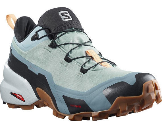 Кроссовки женские Salomon Cross Hike Gtx Slate/Trooper/Almond Cream - Фото 2 большая