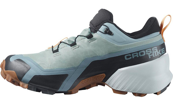 Кроссовки женские Salomon Cross Hike Gtx Slate/Trooper/Almond Cream - Фото 3 большая