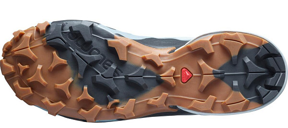 Кроссовки женские Salomon Cross Hike Gtx Slate/Trooper/Almond Cream - Фото 6 большая