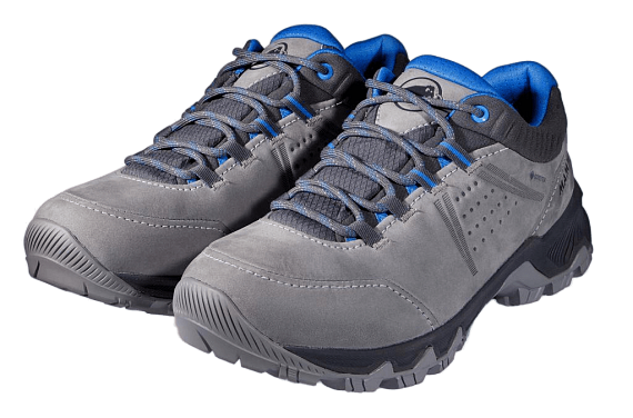 Кроссовки женские Mammut Nova IV Low Gtx Titanium/Light Ice - Фото 4 большая