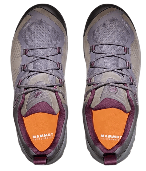 Кроссовки женские Mammut Sapuen Low Gtx Dark Titanium/Light Grape - Фото 3 большая