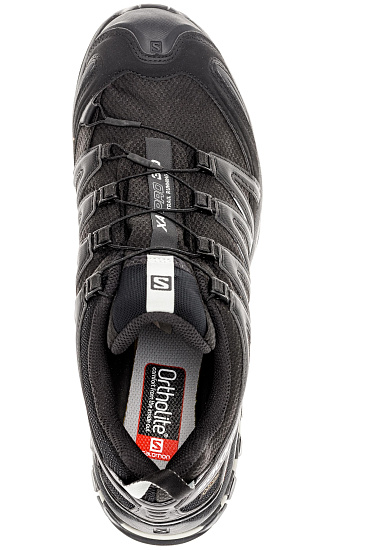 Кроссовки женские Salomon XA Pro 3D GTX Black/Black/Gray - Фото 4 большая