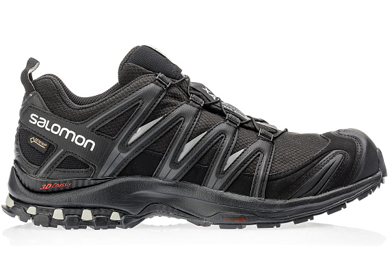 Кроссовки женские Salomon XA Pro 3D GTX Black/Black/Gray - Фото 1 большая