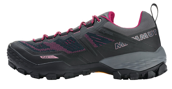 Кроссовки женские Mammut Ducan Low GTX Phantom/Dark Pink - Фото 7 большая