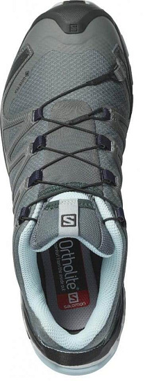 Кроссовки женские Salomon XA Pro 3D V8 Gtx Gr/Green Ga - Фото 4 большая