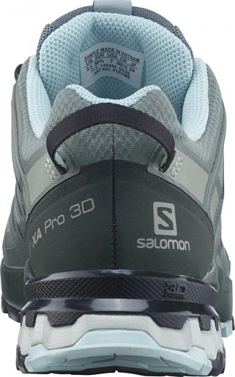 Кроссовки женские Salomon XA Pro 3D V8 Gtx Gr/Green Ga - Фото 5 большая