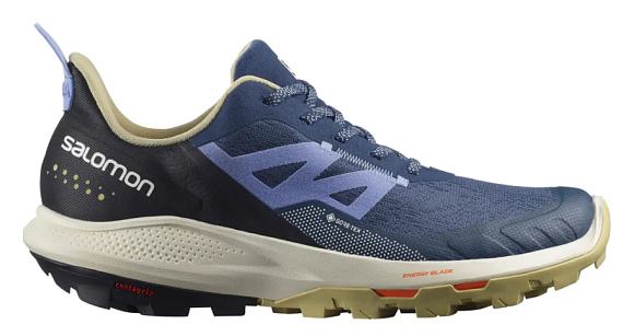 Кроссовки женские Salomon Outpulse Gtx Mood I/Leek Gre - Фото 3 большая