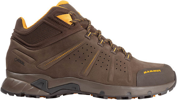 Ботинки женские Mammut Convey Mid GTX Light Deer/Light Cheddar - Фото 1 большая