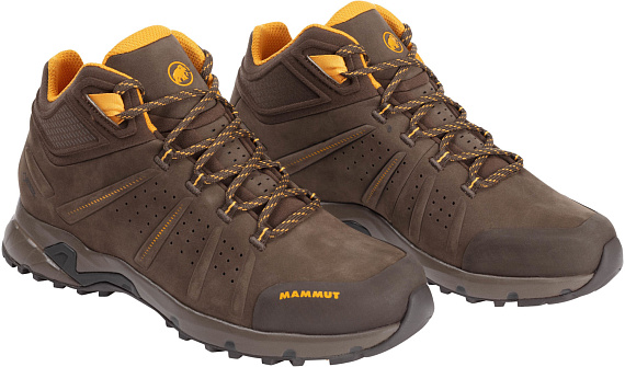 Ботинки женские Mammut Convey Mid GTX Light Deer/Light Cheddar - Фото 3 большая