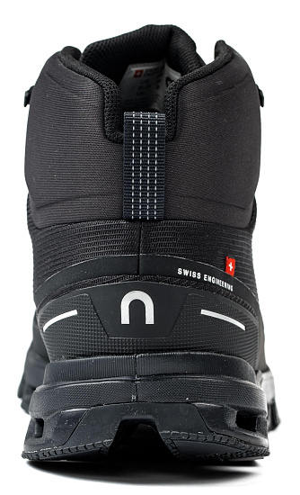 Кроссовки женские On Cloudrock Waterproof All Black - Фото 4 большая