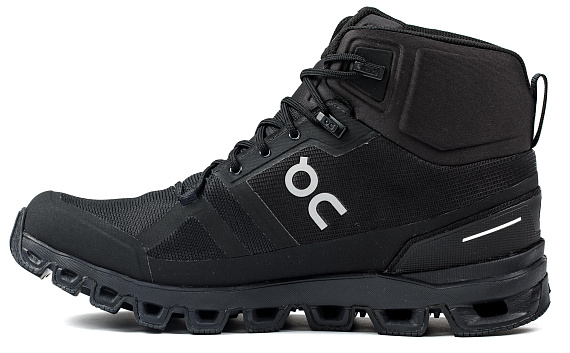 Кроссовки женские On Cloudrock Waterproof All Black - Фото 6 большая