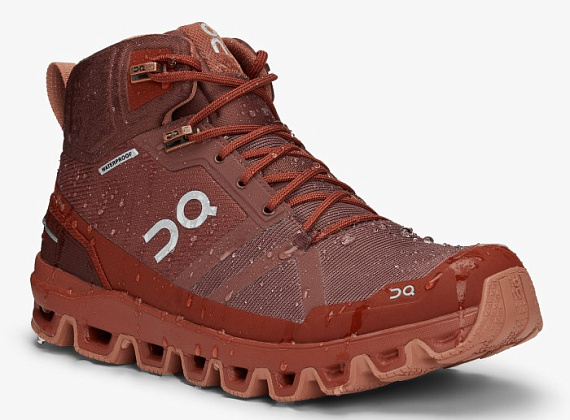 Кроссовки женские On Cloudrock Waterproof Grape/Hazel - Фото 2 большая