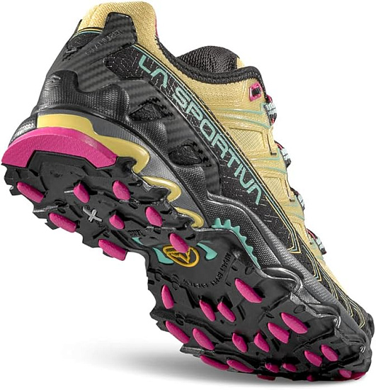 Кроссовки женские La Sportiva Ultra Raptor II Banana/Black - Фото 6 большая