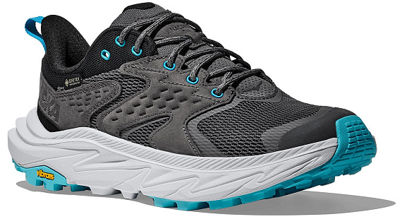 Кроссовки женские Hoka Anacapa 2 Low Gtx Satellite Grey/Sea Ice - Фото 3 большая