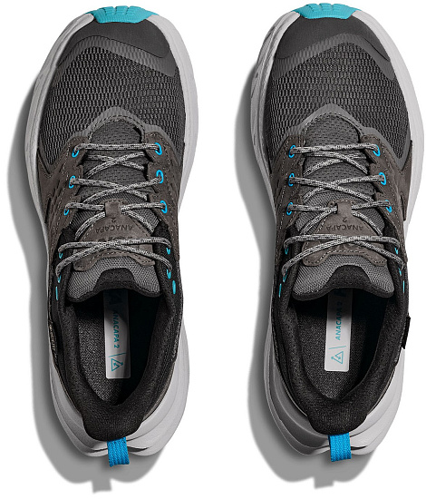 Кроссовки женские Hoka Anacapa 2 Low Gtx Satellite Grey/Sea Ice - Фото 4 большая