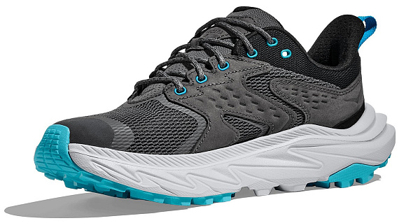 Кроссовки женские Hoka Anacapa 2 Low Gtx Satellite Grey/Sea Ice - Фото 5 большая