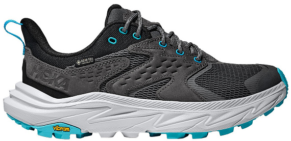 Кроссовки женские Hoka Anacapa 2 Low Gtx Satellite Grey/Sea Ice - Фото 1 большая
