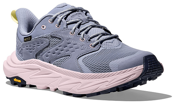 Кроссовки женские Hoka Anacapa 2 Low Gtx Tranquil Blue/Lilac Cream - Фото 3 большая