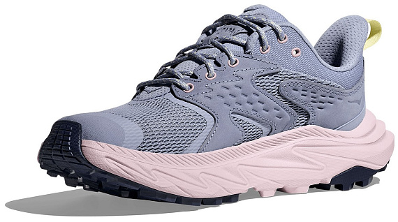 Кроссовки женские Hoka Anacapa 2 Low Gtx Tranquil Blue/Lilac Cream - Фото 5 большая