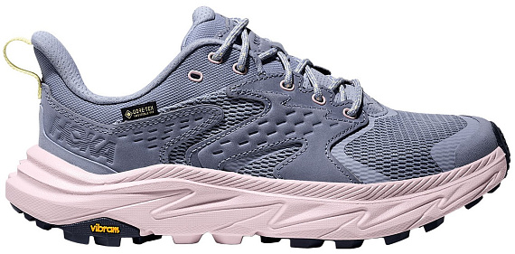Кроссовки женские Hoka Anacapa 2 Low Gtx Tranquil Blue/Lilac Cream - Фото 1 большая