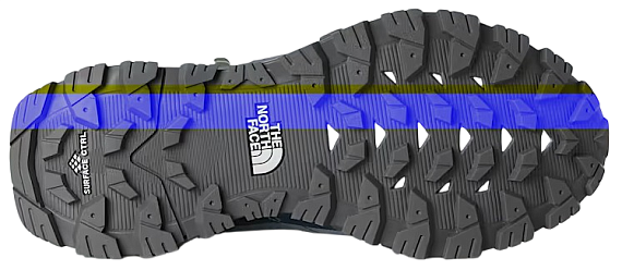 Кроссовки женские The North Face Offtrail Hike Mid Gtx Frost Grey/Granite Grey - Фото 2 большая